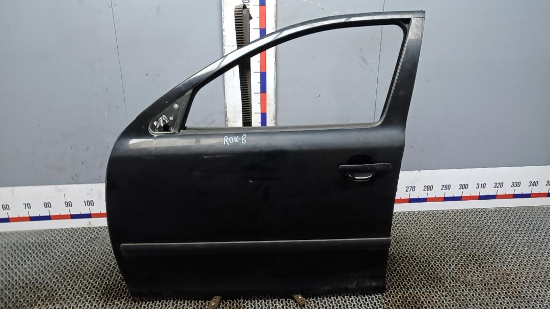 дверь передняя левая Skoda Octavia 2 поколение (A5) 2005, 1.9 л., D TDI PD, дизель, МКПП, хетчбэк 5 дв. - фото №1