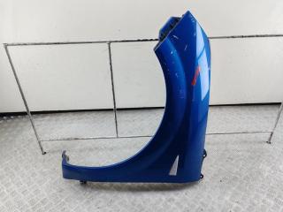 крыло переднее левое Renault Scenic 2 поколение 2005, 2.0 л., бензин, АКПП, синий, минивэн, 8200020568