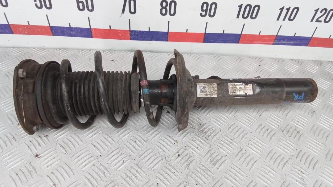 Стойка Skoda Octavia 4 поколение 2024, 1.0 л., бензин, АКПП, универсал, 5Q0412331F, 5WA413031CJ, 5Q0411105GH - фото №1