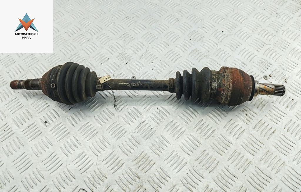 полуось передняя левая (приводной вал, ШРУС) Opel Zafira 2 поколение (B) 2006, 1.6 л., бензин, МКПП, серый, минивэн - фото №1