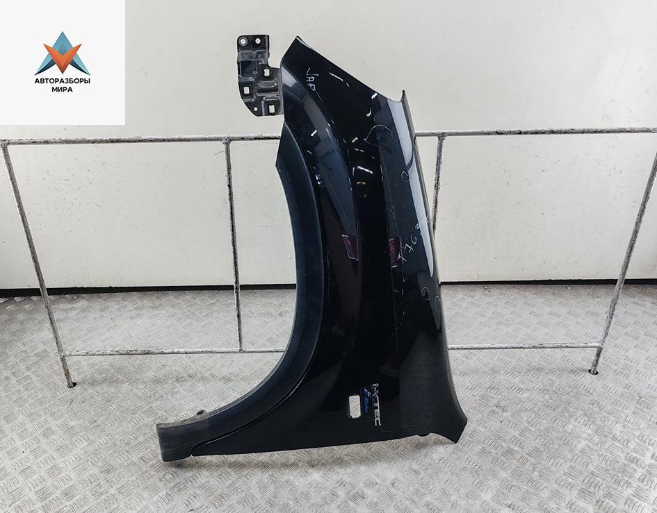 крыло переднее левое Honda CR-V 2 поколение 2002, 2.0 л., бензин, МКПП, чёрный, внедорожник 5 дв. - фото №1