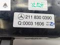 блок управления печки / климат-контроля Mercedes-Benz E-Класс W211/S211 [рестайлинг] 2006, 2.2 л., дизель, МКПП, чёрный, универсал, 2118300390 - фото №4