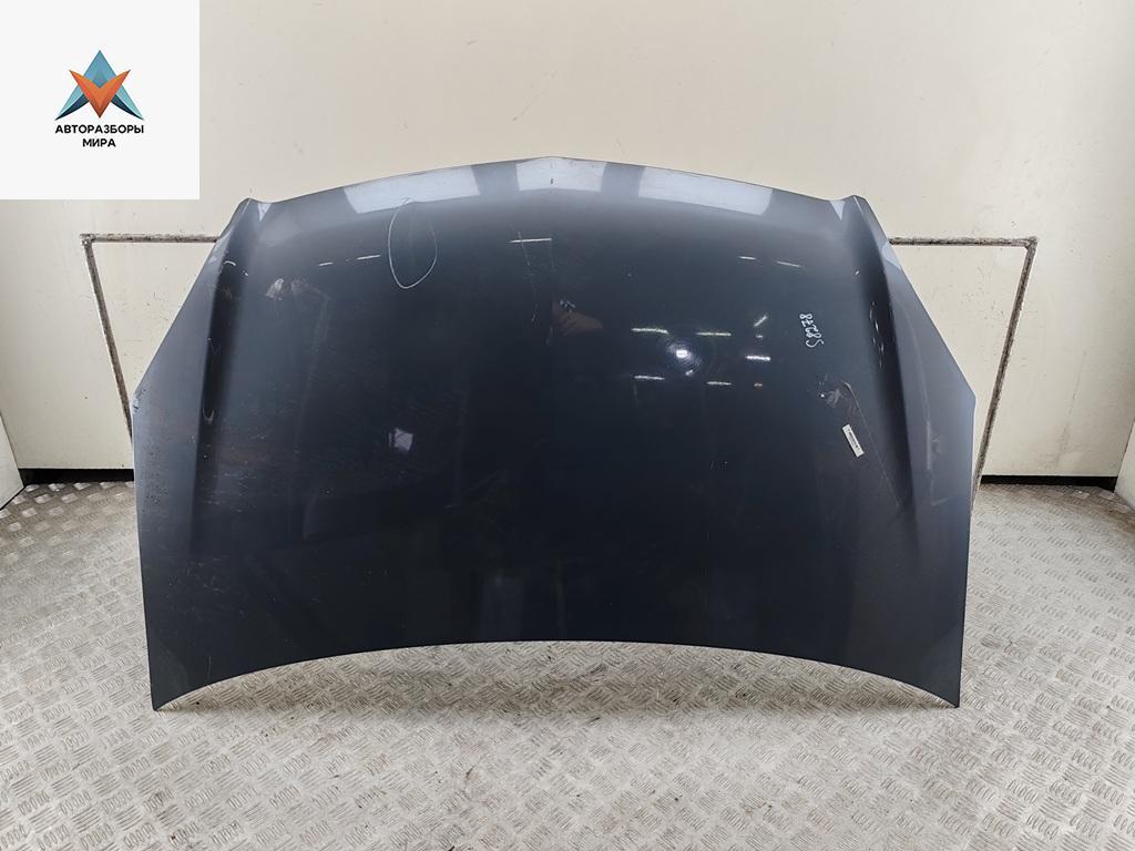 капот Opel Zafira 2 поколение (B) 2006, 1.6 л., бензин, МКПП, серый, минивэн - фото №1