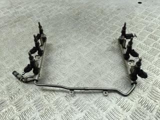 Форсунка топливная (комплект) Audi A6 4F/C6 2005, 2.4 л., бензин, АКПП, серый, универсал, 06E133551, 0280158053