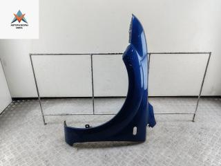 крыло переднее левое Ford Focus 2 поколение [рестайлинг] 2007, 1.6 л., i, бензин, МКПП, синий, хетчбэк 5 дв.