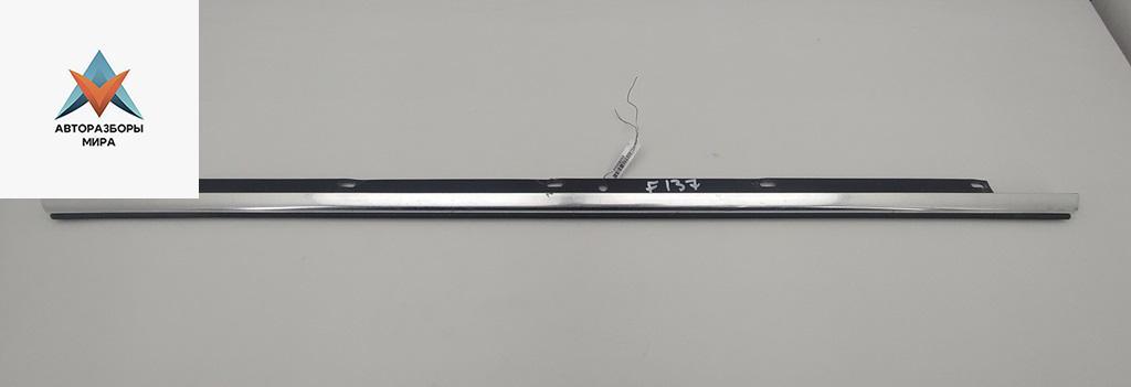 Молдинг стекла двери наружный Audi A6 4F/C6 2005, 2.4 л., бензин, АКПП, серый, универсал, 4F0853763 - фото №1