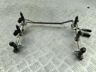 Форсунка топливная (комплект) Audi A6 4B/C5 [рестайлинг] 2002, 3.0 л., бензин, АКПП, серый, седан, 06C133551, 06C133681J