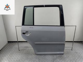 дверь сдвижная Volkswagen Touran 1 поколение [рестайлинг] 2006, белый, минивэн
