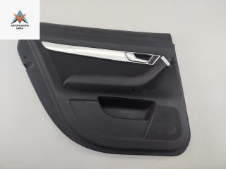 обшивка двери задняя левая Audi A6 4F/C6 [рестайлинг] 2008, 2.0 л., дизель, АКПП, чёрный, универсал