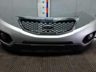 бампер передний Kia Sorento 2 поколение 2010, 2.2 л., дизель, АКПП, внедорожник 5 дв.