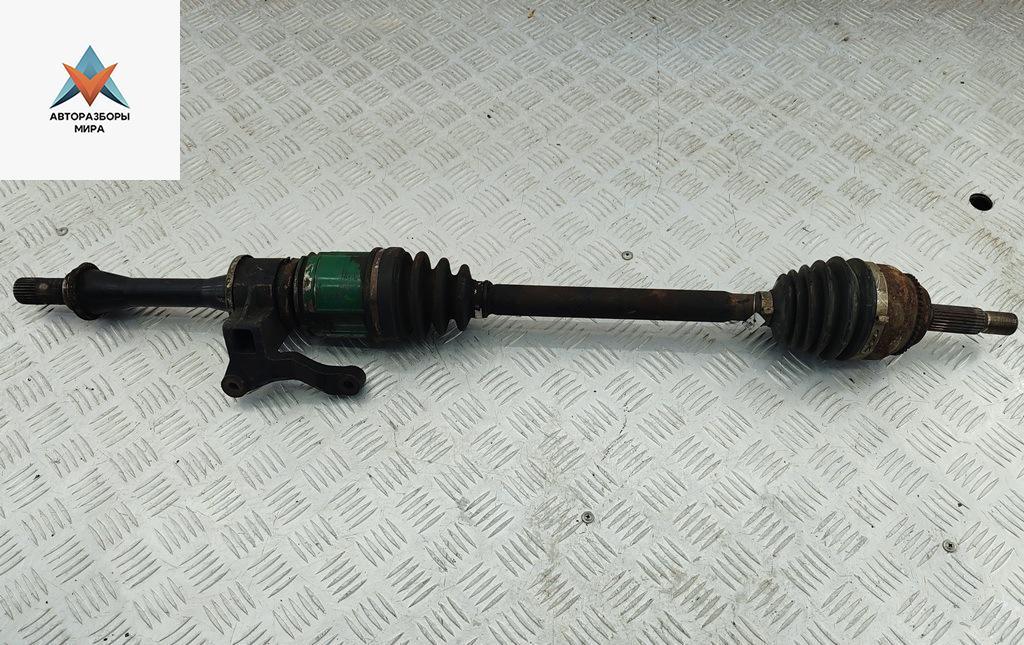 полуось передняя правая (приводной вал, ШРУС) Mitsubishi Outlander 1 поколение 2004, 2.0 л., бензин, МКПП, чёрный, внедорожник 5 дв. - фото №1