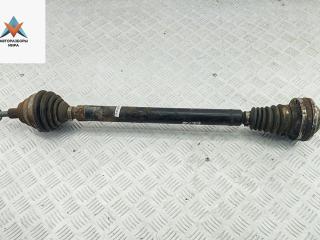 полуось передняя правая (приводной вал, ШРУС) Skoda Octavia mk2 (A5 1Z) 2008, 2.0 л., дизель, МКПП, красный, универсал
