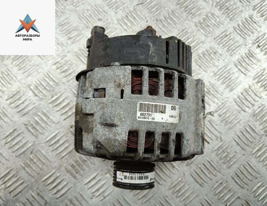 генератор Opel Vivaro A 2004, 2.5 л., дизель, МКПП, зелёный, микроавтобус, SG12B072C9 - фото №1