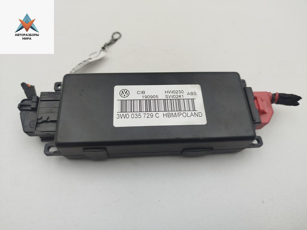 блок управления (другие) Volkswagen Phaeton 1 поколение 2005, 3.0 л., дизель, АКПП, серый, седан, 3W0971262C - фото №1