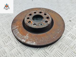 диск тормозной передний Volkswagen Passat B6 2007, 1.9 л., дизель, МКПП, чёрный, универсал