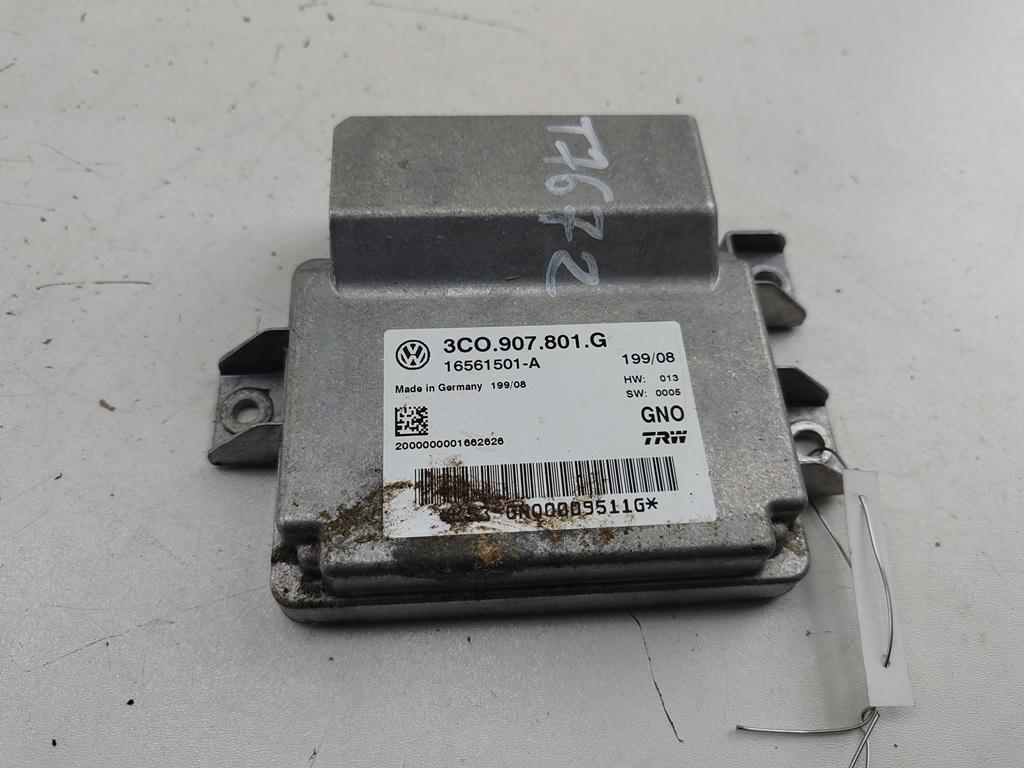 блок управления ручником Volkswagen Passat B6 2006, 1.6 л., бензин, МКПП, синий, универсал, 3C0907801G - фото №1