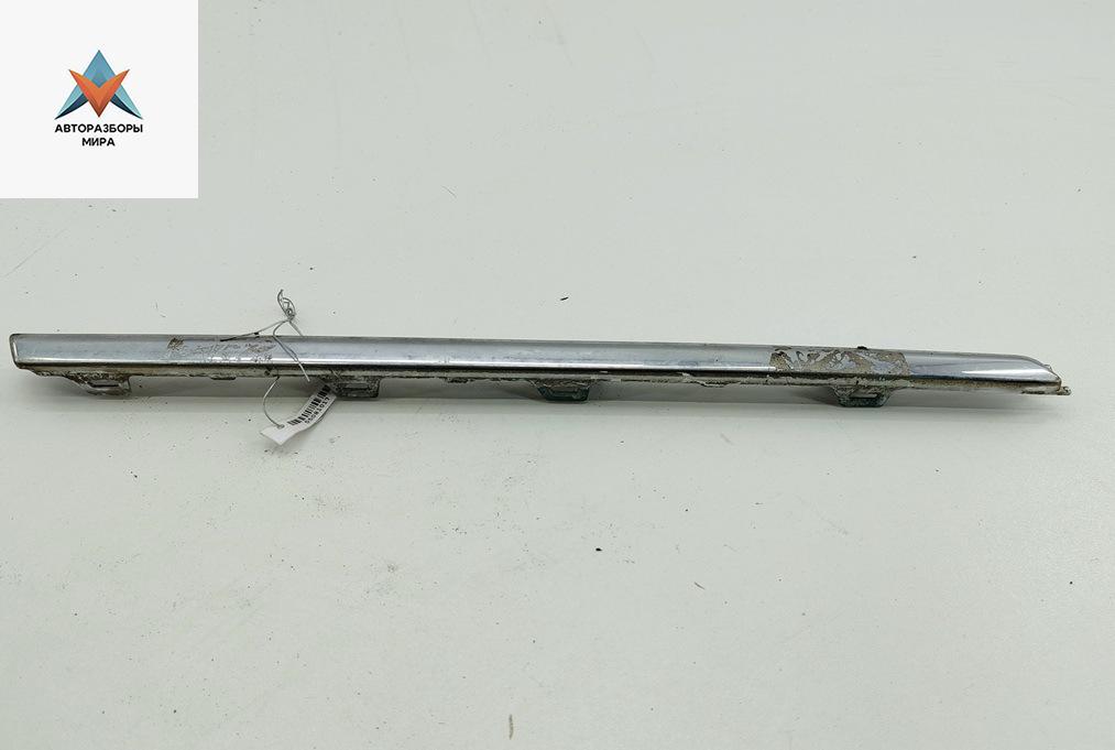 молдинг заднего бампера Volkswagen Passat B6 2007, 2.0 л., дизель, АКПП, чёрный, универсал, 3C9807459A - фото №1