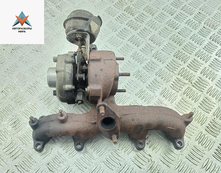 турбина Volkswagen Golf 4 поколение 2001, 1.9 л., дизель, МКПП, чёрный, универсал, 038253019C - фото №1
