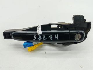 ручка наружная передняя левая Peugeot 307 1 поколение [рестайлинг] 2005, 2.0 л., бензин, МКПП, чёрный, кабриолет, 9651269480