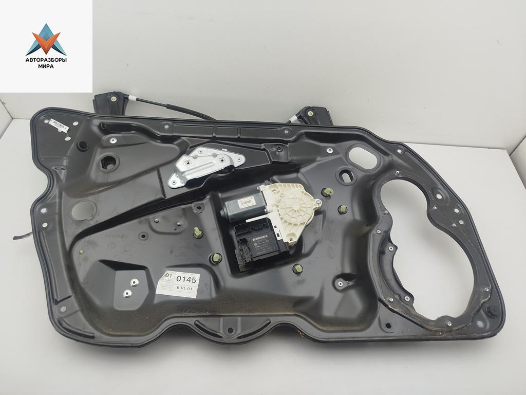 стеклоподъемник электрический передний левый Volkswagen Passat B6 2007, 2.0 л., дизель, АКПП, чёрный, универсал, 3C1837755L - фото №1