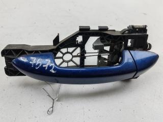 ручка наружная передняя левая Volkswagen Passat B6 2006, 1.6 л., бензин, МКПП, синий, универсал, 3C0837885