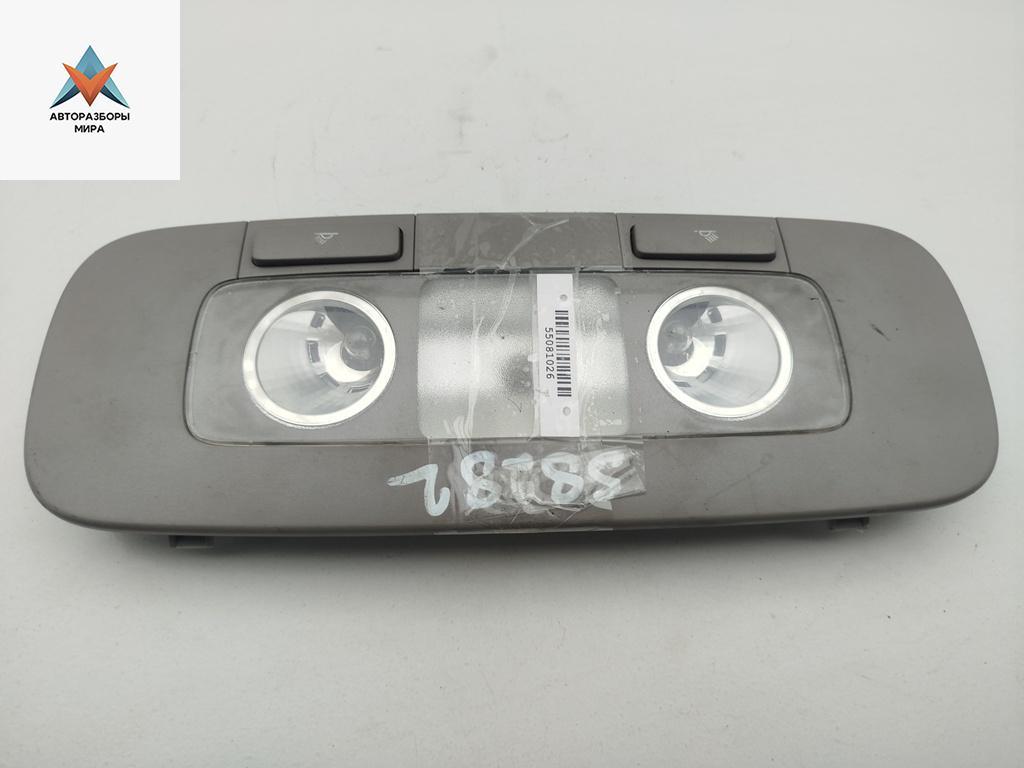 фонарь салона (плафон) Volkswagen Passat B6 2007, 2.0 л., дизель, АКПП, чёрный, универсал, 3C0947291C - фото №1