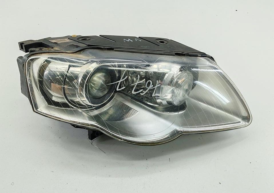 фара правая Volkswagen Passat B6 2007, 1.9 л., дизель, МКПП, чёрный, универсал, 3C0941752