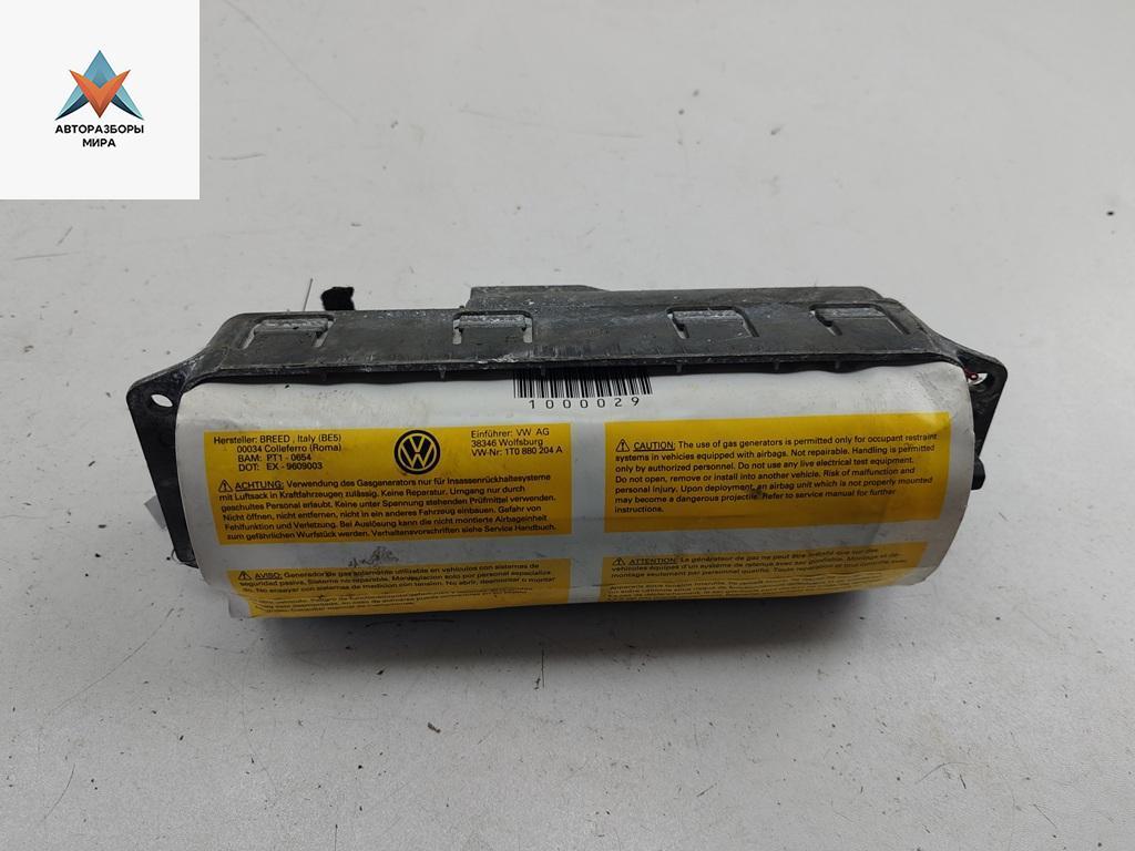 подушка безопасности пассажира Volkswagen Touran 1 поколение 2004, 2.0 л., дизель, МКПП, синий, минивэн, 1T0880204A - фото №1