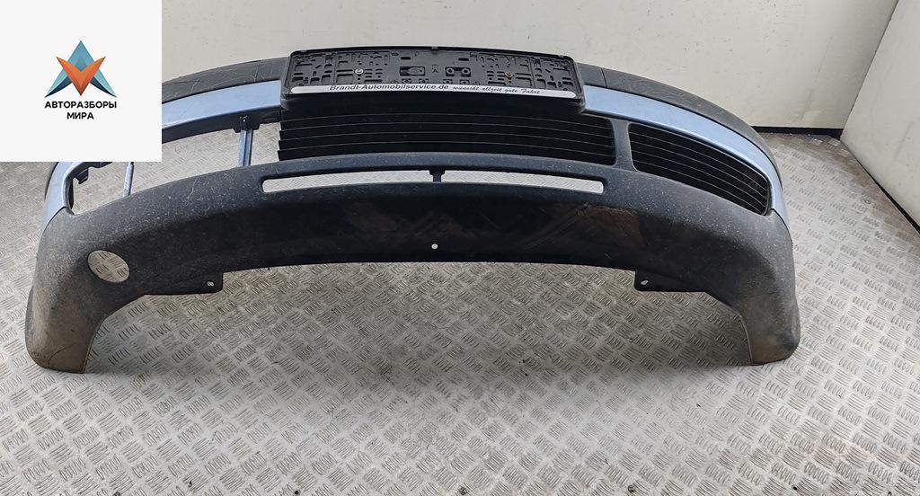 бампер передний Volkswagen Passat B5 1997, бензин, синий, универсал, 3B0807217 - фото №1