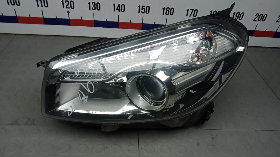 фара левая Nissan Qashqai 2 поколение 2013, 1.6 л., дизель, МКПП, внедорожник 5 дв., 26060BR61B - фото №1