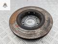 диск тормозной передний Mitsubishi Outlander 1 поколение 2004, 2.0 л., бензин, МКПП, чёрный, внедорожник 5 дв. - фото №2