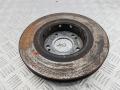 диск тормозной передний Mitsubishi Outlander 1 поколение 2004, 2.0 л., бензин, МКПП, чёрный, внедорожник 5 дв. - фото №2