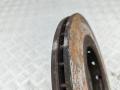 диск тормозной передний Mitsubishi Outlander 1 поколение 2004, 2.0 л., бензин, МКПП, чёрный, внедорожник 5 дв. - фото №3