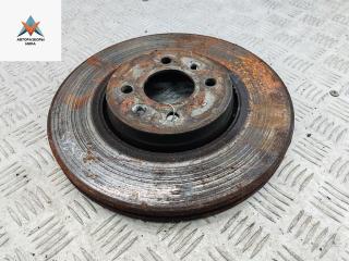 диск тормозной передний Renault Scenic 2 поколение 2003, 2.0 л., бензин, МКПП, серый, минивэн