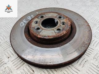 диск тормозной передний Renault Scenic 2 поколение 2005, 2.0 л., бензин, АКПП, синий, минивэн