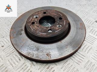 диск тормозной передний Renault Scenic 1 поколение 1998, 1.6 л., бензин, МКПП, зелёный, минивэн