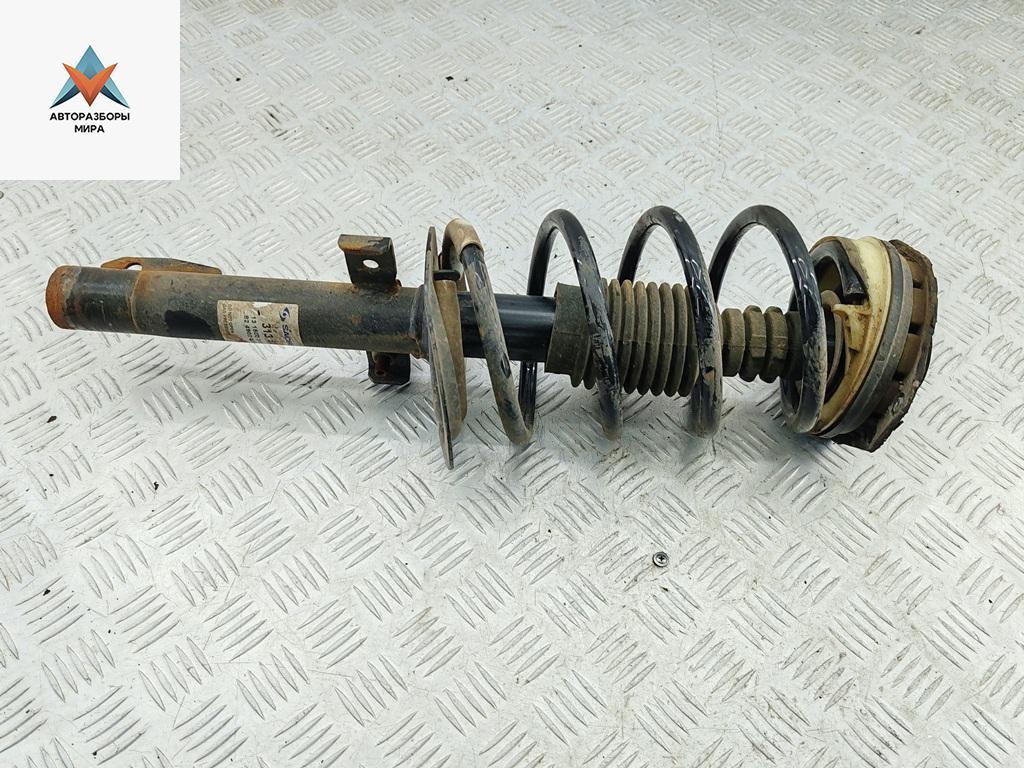 стойка передняя Renault Scenic 2 поколение 2005, 2.0 л., бензин, АКПП, синий, минивэн, 824902004119 - фото №1