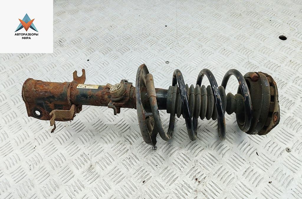 стойка передняя Renault Scenic 3 поколение 2010, 1.4 л., бензин, МКПП, серый, минивэн, 543022646R - фото №1