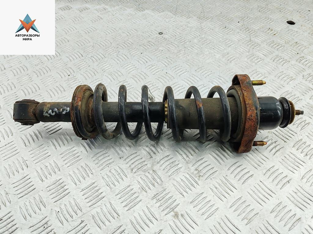 стойка передняя Mitsubishi Outlander 1 поколение 2004, 2.0 л., бензин, МКПП, чёрный, внедорожник 5 дв., 4162A005 - фото №1