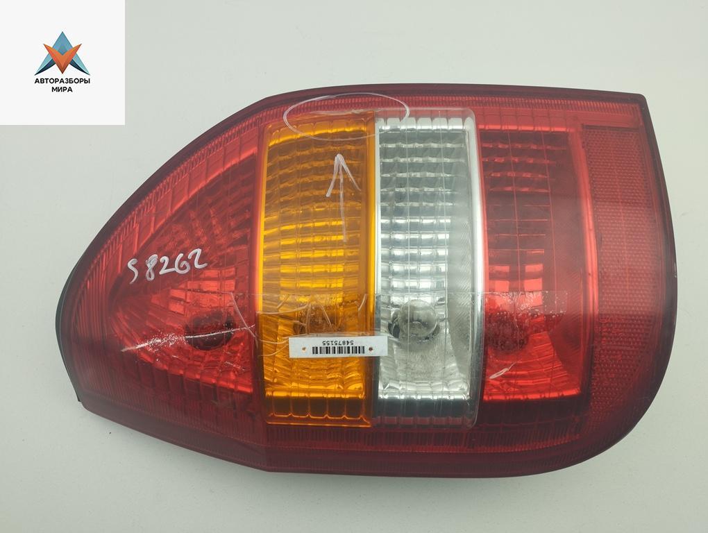 фонарь задний левый Opel Zafira 1 поколение (A) 2002, 1.6 л., бензин, МКПП, чёрный, минивэн, 62280 - фото №1
