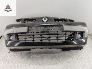 бампер передний Renault Megane 2 поколение [рестайлинг] 2006, дизель, чёрный, универсал, 8200484322