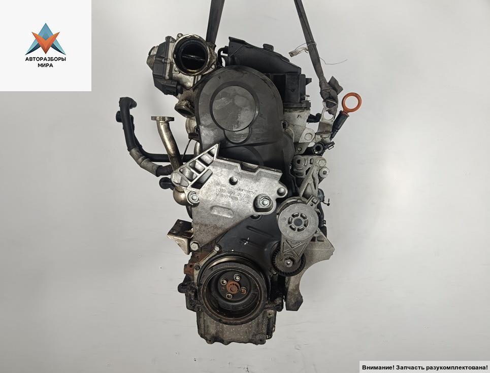 двигатель Volkswagen Passat B6 2007, 2.0 л., дизель, МКПП, BMP - фото №1