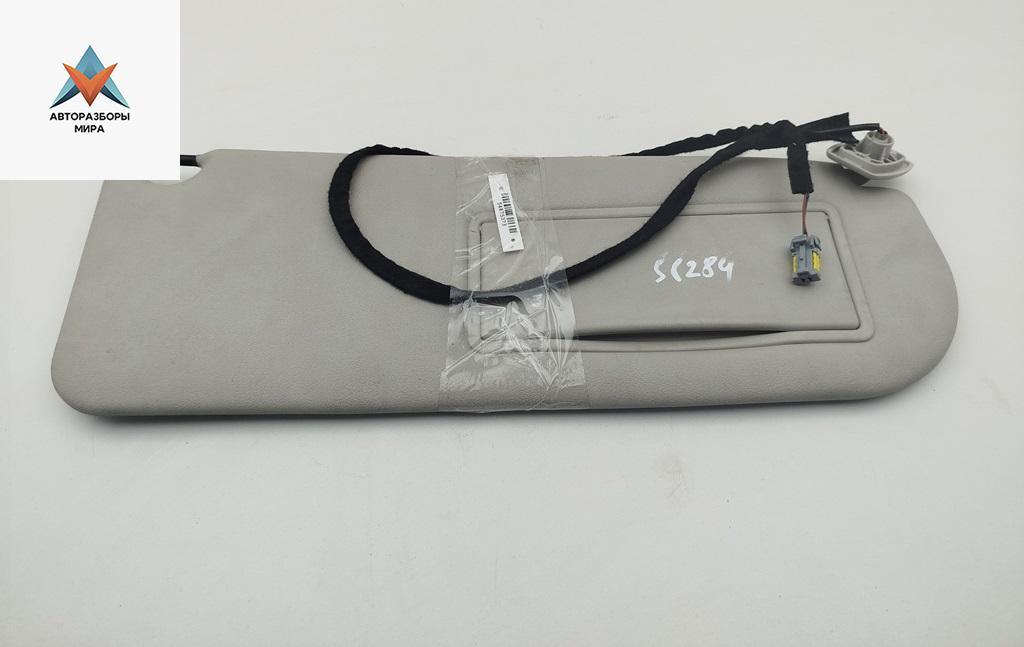 козырек солнцезащитный Peugeot 807 1 поколение 2003, 2.2 л., дизель, МКПП, синий, минивэн - фото №1