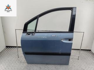 дверь сдвижная Peugeot 807 1 поколение 2003, синий, минивэн