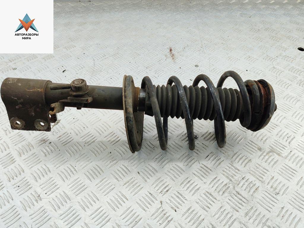 стойка передняя Peugeot 307 1 поколение 2002, 1.6 л., бензин, МКПП, чёрный, универсал - фото №1