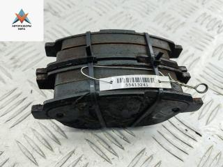Колодки тормозные передние Peugeot 307 1 поколение 2002, 1.6 л., бензин, МКПП, чёрный, универсал