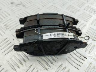 Колодки тормозные передние Peugeot 307 1 поколение 2002, 1.6 л., бензин, МКПП, чёрный, универсал