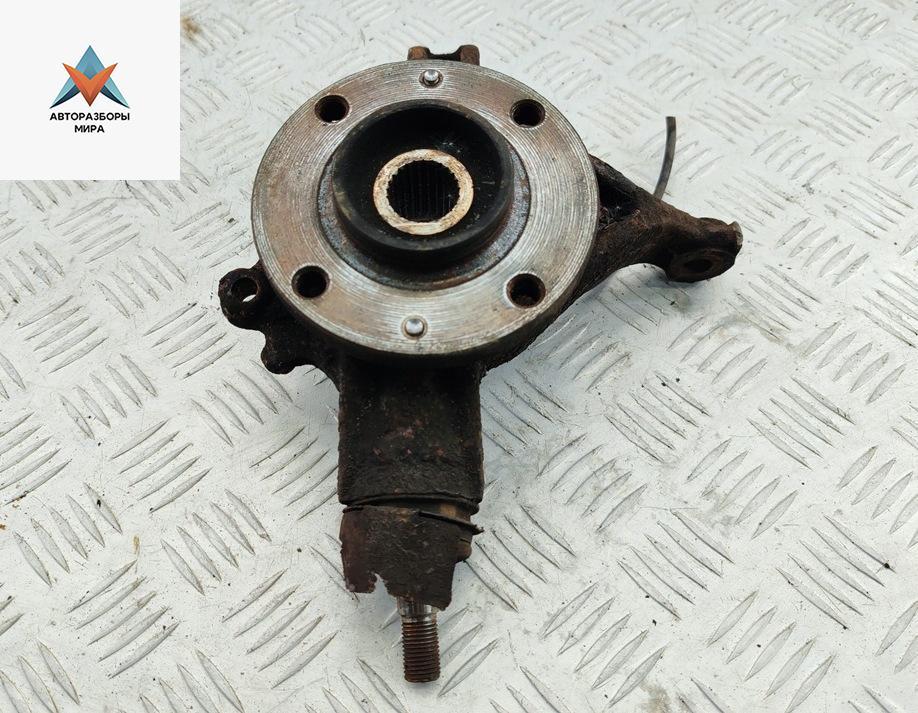 ступица передняя левая Peugeot 307 1 поколение 2002, 1.6 л., бензин, МКПП, чёрный, универсал - фото №1