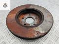 диск тормозной передний Ford Mondeo 3 поколение 2002, 2.0 л., бензин, МКПП, синий, универсал - фото №2