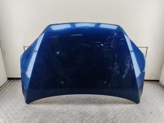 капот Ford Focus 2 поколение [рестайлинг] 2007, 1.6 л., i, бензин, МКПП, синий, хетчбэк 5 дв.